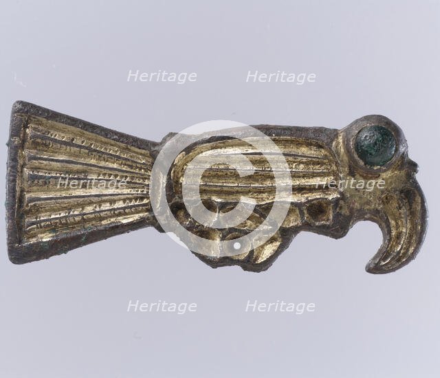 Bird-Shaped Brooch, Frankish, first half 7th century. Creator: Unknown.