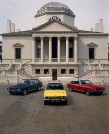 Group of Three 1974 Jensen cars. Artist: Unknown