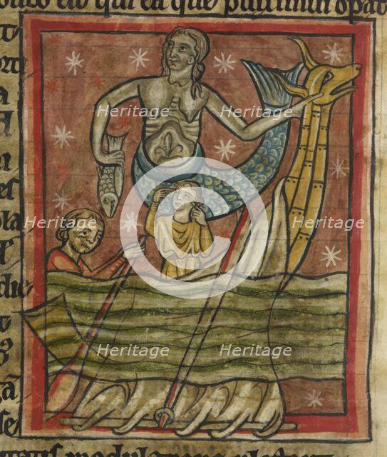 Siren enchants sailors, 1230-1240.  Creator: Unknown.