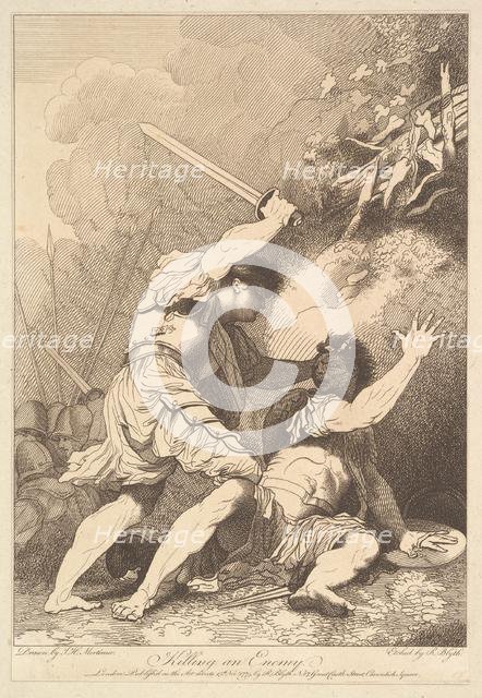 Killing an Enemy, November 15, 1779. Creator: Robert Blyth.