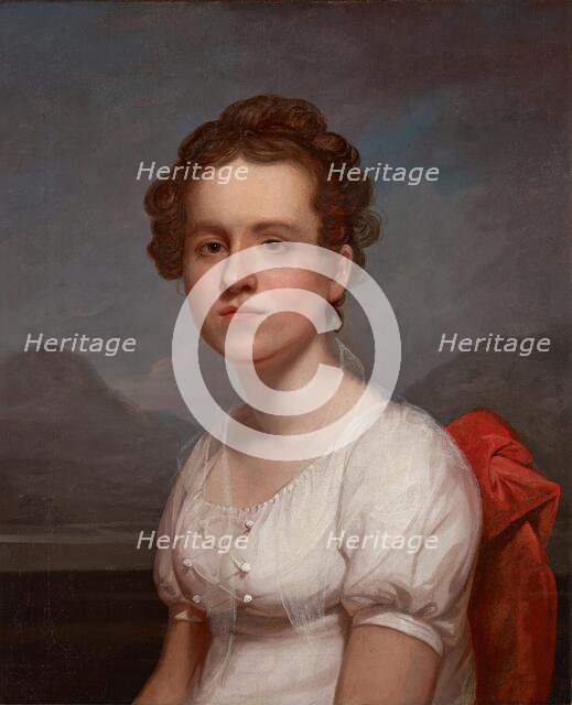 Portrait of Helen Miller (Mrs. Charles G. McLean), about 1806. Creator: Rembrandt Peale.