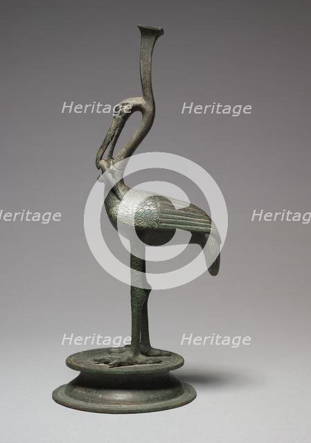 Ibis Eating a Lizard, 1st Century BC to 1st Century AD. Creator: Unknown.