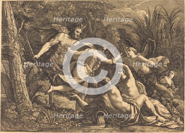 Pan and Syrinx. Creator: Michel Dorigny.