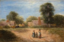 The Farmstead, 1848. Creator: David Cox the elder.