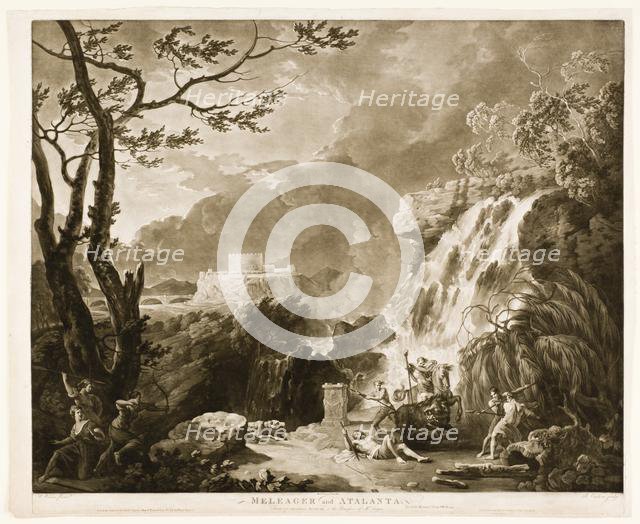 Meleager and Atalanta, c1770-1800 Creator: Richard Earlom.