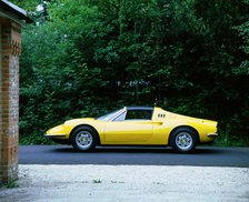 1974 Ferrari Dino 246 GTS. Artist: Unknown.