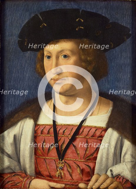 Floris van Egmond (1469-1539), count of Buren, 1536. Artist: Gossaert, Jan (ca. 1478-1532)