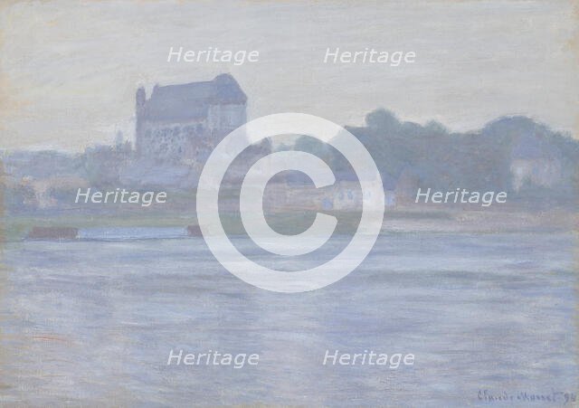 L'église de Vernon (The Church in Vernon), 1894. Creator: Monet, Claude (1840-1926).