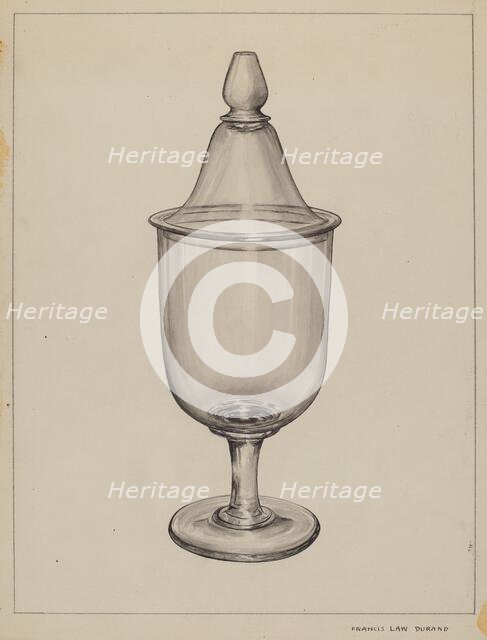 Candy Container, c. 1937. Creator: Francis Law Durand.