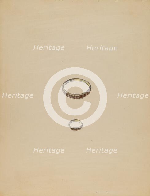 Ring, 1935/1942. Creator: Unknown.