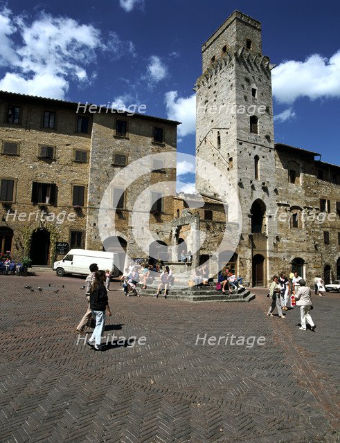 San Gimignano, Tuscany, Italy.