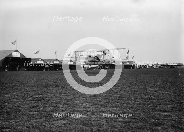 Biplane of George W. Beatty, 1914. Creator: Bain News Service.