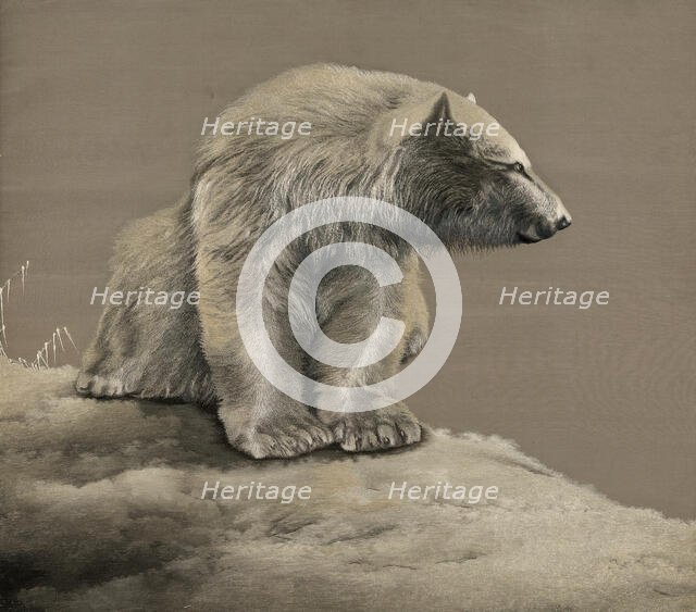 Panel, Japan, late Edo period (1789-1868)/ Meiji period (1868-1912), 19th century. Creator: Unknown.