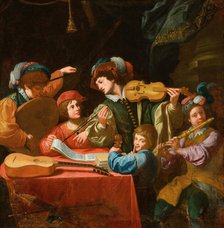 Ludovisi Concert. Creator: Spada, Leonello (1576-1622).