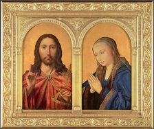 Diptych: Christ and the Virgin, Between 1500 and 1550. Artist: Massys, Quentin (1466–1530)