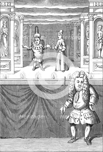 Powell's Puppet-Show, 1897. Artist: Unknown.