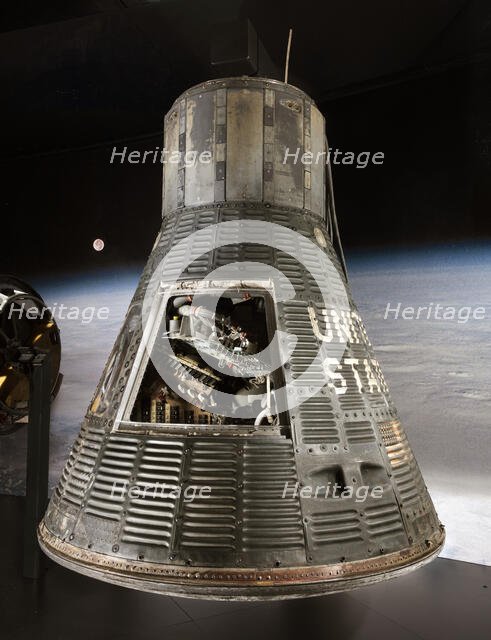 Capsule, Mercury, MA-6, 1962. Creator: McDonnell Aircraft Corp..