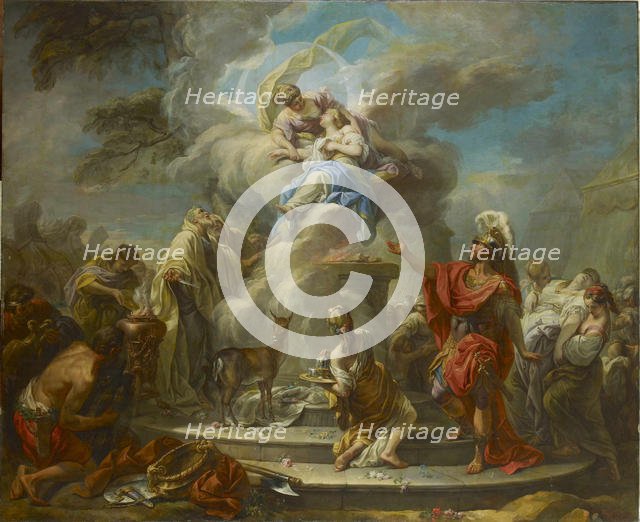 The Sacrifice of Iphigenia, 1749-1750. Creator: Doyen, Gabriel François (1726-1806).