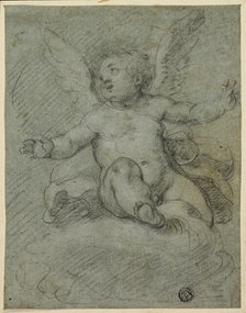 Putto Seated on Clouds, 1600/12. Creator: Dionisio Calvaert.
