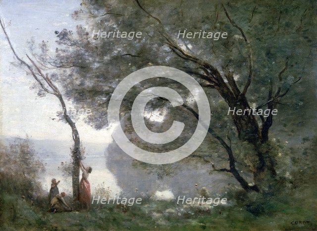 'Souvenir of Montefontaine', 1864. Artist: Jean-Baptiste-Camille Corot    