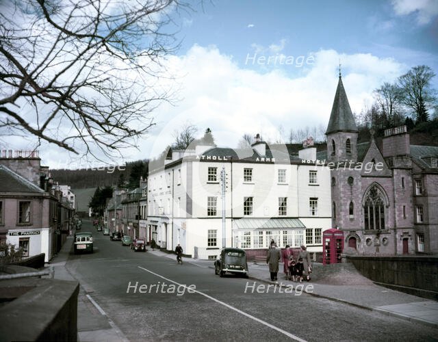 The Atholl Arms Hotel, Dunkeld, Perthshire, Scotland, c1960s. Creator: Arthur Charles Kirby Ware.
