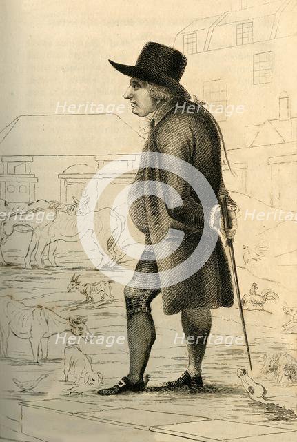 'Baron  D'Aguilar - Of Starvation Farm', 1821.  Creator: R Page.