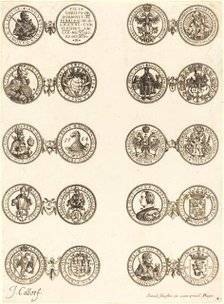 Coins [plate 4]. Creator: Jacques Callot.