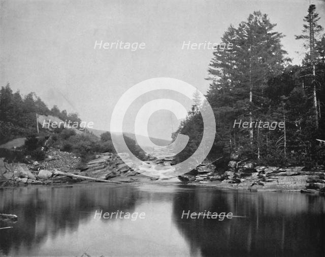 'On the Ammonoosuc River, White Mountains, New Hampshire', c1897. Creator: Unknown.