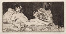 Olympia, 1867. Creator: Edouard Manet (French, 1832-1883).