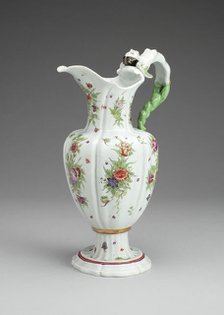 Ewer, Doccia, 1755/65. Creator: Doccia Porcelain Factory.