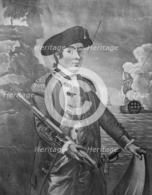 John Paul Jones, English Copy of An Amsterdam Picture, (1917). Creator: Unknown.