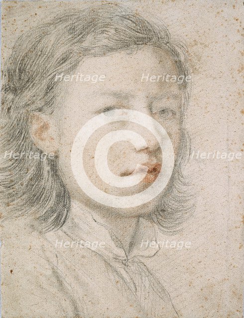 Self-Portrait, 1740. Artist: Mengs, Anton Raphael (1728-1779)