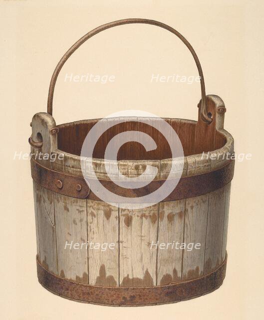 Bucket, c. 1940. Creator: Edward Bashaw.