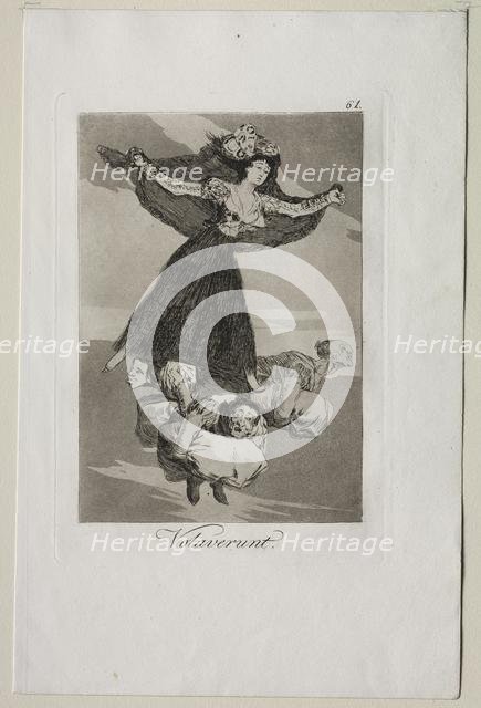 Caprichos: They Have Flown. Creator: Francisco de Goya (Spanish, 1746-1828).