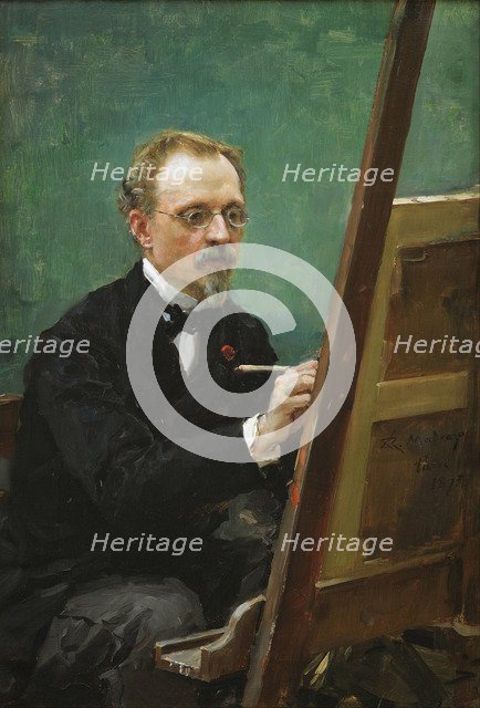 Portrait of Federico de Madrazo, 1875. Artist: Madrazo y Garreta, Raimundo de (1841-1920)