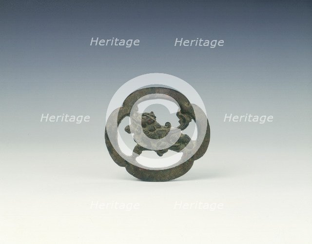 Bronze quadrafoil fitting, Tang to Northern Song dynasty, China, 8th-11th century. Artist: Unknown