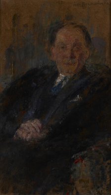 Portrait of Jan Rubczak, c1930. Creator: Olga Boznanska.