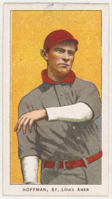 Hoffman, St. Louis, American League, from the White Border series (T206) for the Americ..., 1909-11. Creator: American Tobacco Company.