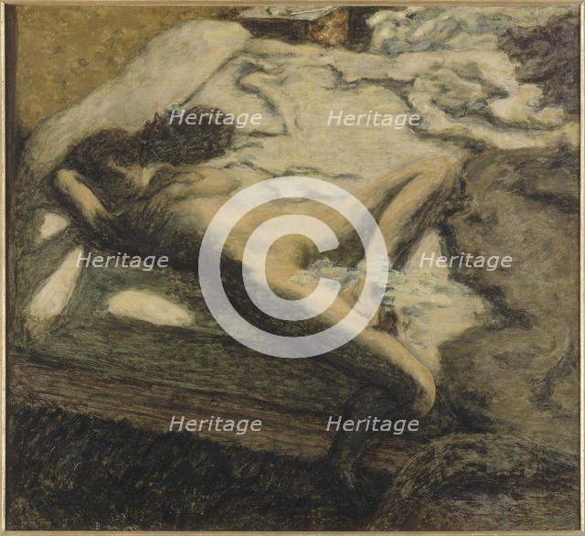 Woman Dozing on a Bed or The Indolent Woman, 1899.