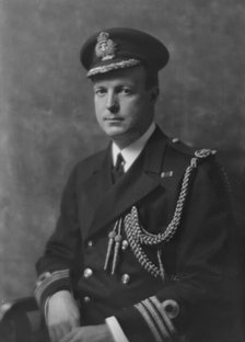 Commander Blakewood, portrait photograph, 1918 Feb. 13. Creator: Arnold Genthe.