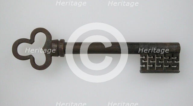 Key, German, second half 15th century. Creator: Unknown.