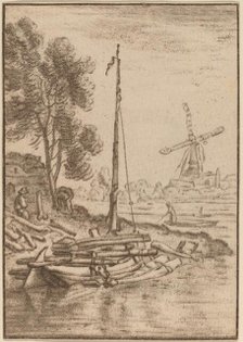 Winding River, 1761, published 1765. Creator: Cornelis Ploos van Amstel.