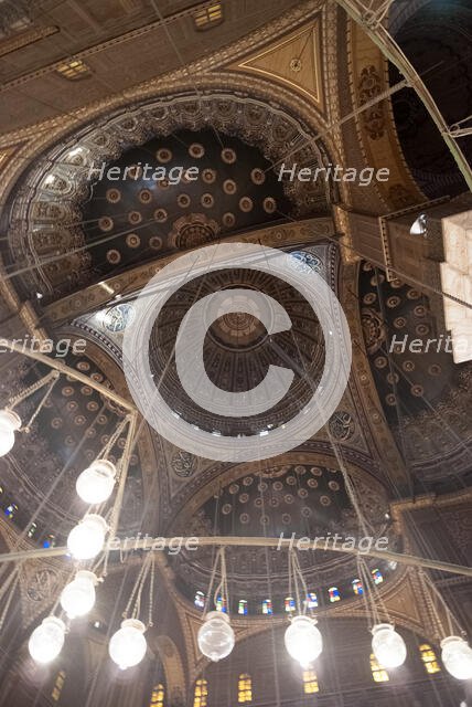 Mohammed Ali Mosque, Cairo, Egypt, 2007. Creator: Ethel Davies.