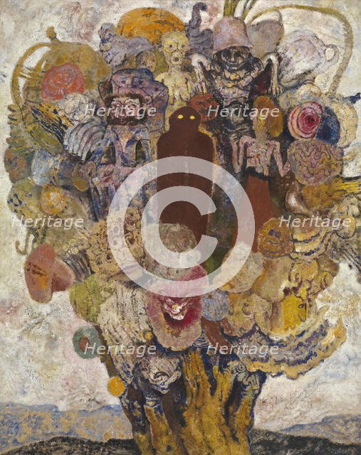 Tree in Bloom, 1930. Creator: Frits van den Berghe.