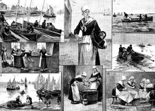 The French Sardine Industry, 1890. Creator: R. Taylor.