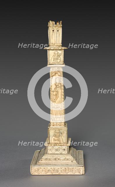 Candlestick, 1800s - early 1900s. Creator: Unknown.