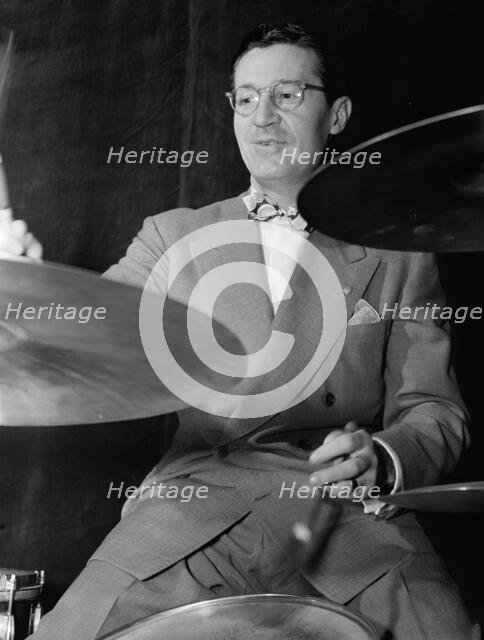 Portrait of Ray McKinley, Hotel Commodore, New York, N.Y., ca. Apr. 1946. Creator: William Paul Gottlieb.