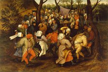 Peasant Wedding Dance, 1607. Creator: Pieter Brueghel the Younger.