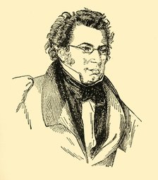 'Franz Schubert', (1933).  Creator: Unknown.