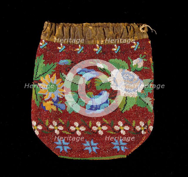 Pouch, American, 1830-60. Creator: Unknown.